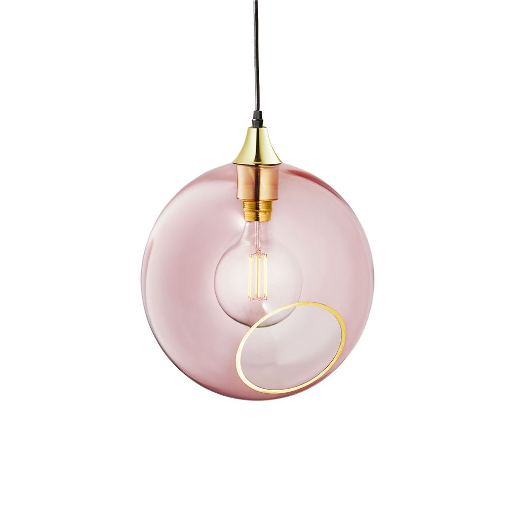 Billede af Design By Us Ballroom XL Pendant Ø: 32 cm - Rose/Gold