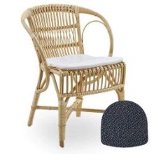 Billede af Sika-Design Hynde til Robert Spisebordsstol 47x43 cm - A635 Youtoo Dark Blue 