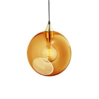 Billede af Design By Us Ballroom XL Pendant Ø: 32 cm - Amber/Gold