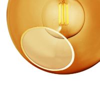 Billede af Design By Us Ballroom XL Pendant Ø: 32 cm - Amber/Gold