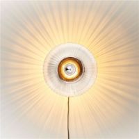 Billede af Design By Us New Wave Optic Wall XL Ø: 38 cm - Clear/Black