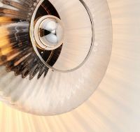 Billede af Design By Us New Wave Optic Wall XL Ø: 38 cm - Clear/Black