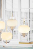 Billede af Design By Us Shahin Pendant Ø: 23 cm - Opal/Brass