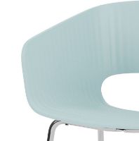 Billede af Montana Marée 401 Dining Spisebordsstol SH: 45,9 cm - 148 Flint / Chrome