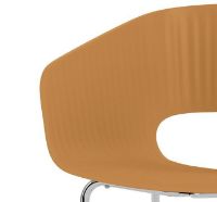 Billede af Montana Marée 402 Counter Stol H: 97 cm - 142 Amber/Chrome