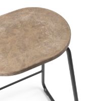 Billede af Mater Earth Stool SH: 69 cm - Coffee Waste Light 