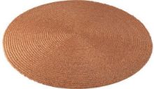 Billede af HC Tæpper Stavanger Håndlavet Tæppe Ø: 200 cm - Rust
