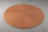 Billede af HC Tæpper Stavanger Håndlavet Tæppe Ø: 200 cm - Rust