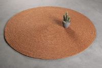 Billede af HC Tæpper Stavanger Håndlavet Tæppe Ø: 240 cm - Rust