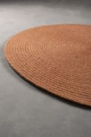 Billede af HC Tæpper Stavanger Håndlavet Tæppe Ø: 240 cm - Rust