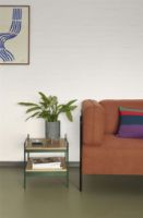 Billede af Hübsch Jaunty Side Table H: 45 cm - Green/Natural 