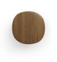 Billede af Brdr. Krüger Jari Sidebord C45 Ø: 45 cm - Røget Eg/Olieret 