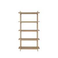 Billede af Hübsch Epoch Shelf Unit H: 150 cm - Egetræ
