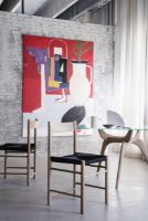 Billede af Brdr. Krüger F Chair SH: 45 cm - Oiled Oak / Webbing