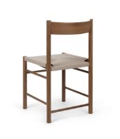 Billede af Brdr. Krüger F Chair SH: 45 cm - Fumed Oak / Webbing