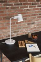 Billede af Hübsch Ardent Table Light H: 54 cm - Light Grey  OUTLET