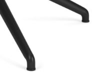 Billede af Montana Marée 404 Swivel Kontorstol på ben SH: 46,5 cm - Hallingdal 116/Sort Aluminium