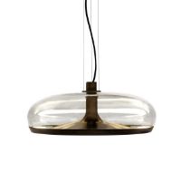 Billede af Lampefeber Aurelia S 45 Pendel Ø: 45 cm - Gunmetal/Transparent