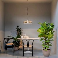 Billede af Lampefeber Aurelia 45 Pendel Ø: 45 cm - Varm Hvid/Røggrå