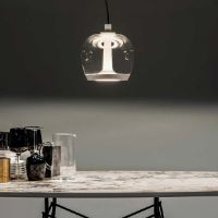 Billede af Lampefeber Aurelia Bold S 22 Pendel Ø: 22,5 cm - Varm Hvid/Transparent