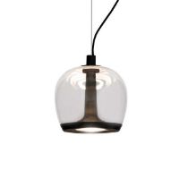 Billede af Lampefeber Aurelia Bold S 22 Pendel Ø: 22,5 cm - Gunmetal/Transparent