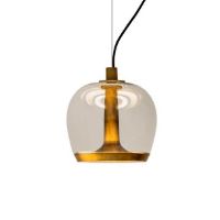 Billede af Lampefeber Aurelia Bold S Pendel Ø: 22,5 cm - Vintage Messing/Røggrå