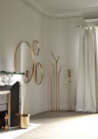 Billede af FROST NOVA2 Gulvstander til Dispenser  H: 120 cm - Børstet Guld 