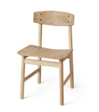 Billede af Mater Conscious Chair BM3162 SH: 46 cm - Soaped Oak Coffee Light 