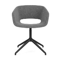 Billede af Montana Marée 404 Swivel Kontorstol på ben SH: 46,5 cm - Hallingdal 166/Sort Aluminium