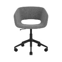 Billede af Montana Marée 405 Swivel Kontorstol på hjul SH: 40-52 cm - Hallingdal 166/Sort Aluminium