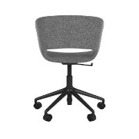 Billede af Montana Marée 405 Swivel Kontorstol på hjul SH: 40-52 cm - Hallingdal 166/Sort Aluminium