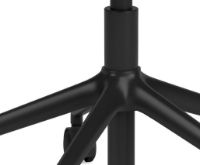 Billede af Montana Marée 405 Swivel Kontorstol på hjul SH: 40-52 cm - Hallingdal 200/Sort Aluminium