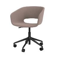 Billede af Montana Marée 405 Swivel Kontorstol på hjul SH: 40-52 cm - Steelcut Trio 416/Sort Aluminium