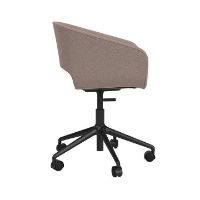 Billede af Montana Marée 405 Swivel Kontorstol på hjul SH: 40-52 cm - Steelcut Trio 416/Sort Aluminium