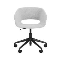 Billede af Montana Marée 406 Swivel Kontorstol på hjul SH: 40-52 cm - Hallingdal 116/Sort Genbrugsplast