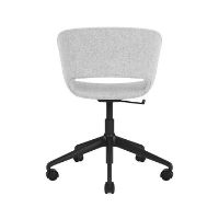 Billede af Montana Marée 406 Swivel Kontorstol på hjul SH: 40-52 cm - Hallingdal 116/Sort Genbrugsplast