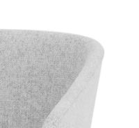 Billede af Montana Marée 406 Swivel Kontorstol på hjul SH: 40-52 cm - Hallingdal 116/Sort Genbrugsplast