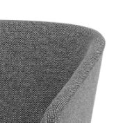 Billede af Montana Marée 406 Swivel Kontorstol på hjul SH: 40-52 cm - Hallingdal 166/Sort Genbrugsplast