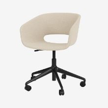 Billede af Montana Marée 406 Swivel Kontorstol på hjul SH: 40-52 cm - Hallingdal 200/Sort Genbrugsplast