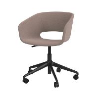Billede af Montana Marée 406 Swivel Kontorstol på hjul SH: 40-52 cm - Steelcut Trio 416/Sort Genbrugsplast