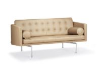 Billede af DUX Ritzy 2 Pers. Sofa L: 180 cm - Chrome/Naturale Perle