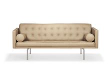 Billede af DUX Ritzy 3 Pers. Sofa L: 210 cm - Chrome/Naturale Perle