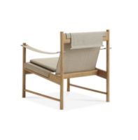 Billede af Brdr. Krüger HB Lounge Chair SH: 56,6 cm - Olieret Eg/Canvas 