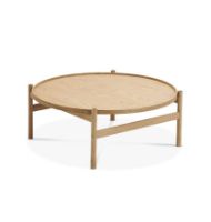 Billede af Brdr. Krüger HB Sofabord Ø: 100 cm - Olieret Eg 