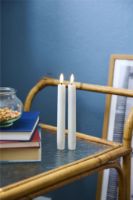 Billede af Sirius Sille Midi Genopladelige Stearinlys H: 20 cm 2 stk - Hvid 