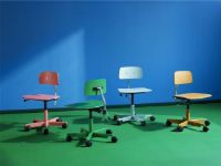 Billede af Montana Kevi Kids 2533J Kontorstol SH: 31,5-41,5 cm - 151 Rhubarb