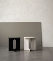 Billede af Audo Copenhagen Androgyne Side Table Ø: 40 cm - Black 