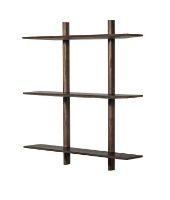 Billede af MUUBS Hylde Noir Natural M 90x100 cm - Mørkbejdset Olie 