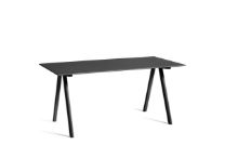 Billede af HAY CPH 10 Desk 160x80x74 cm - Lacquered Solid Oak/Black Oak Veneer