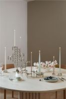 Billede af STOFF Nagel Reflect Candle Holder Large D: 5,5 cm - Chrome 